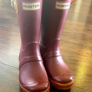 Hunter rain boots